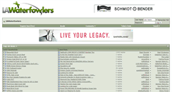 Desktop Screenshot of iawaterfowlers.com