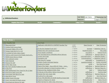 Tablet Screenshot of iawaterfowlers.com